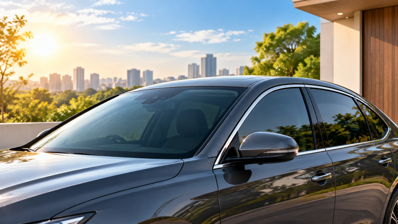 Quick-Dry Window Film for Cars